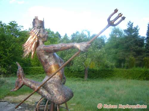 Neptun mit Krone